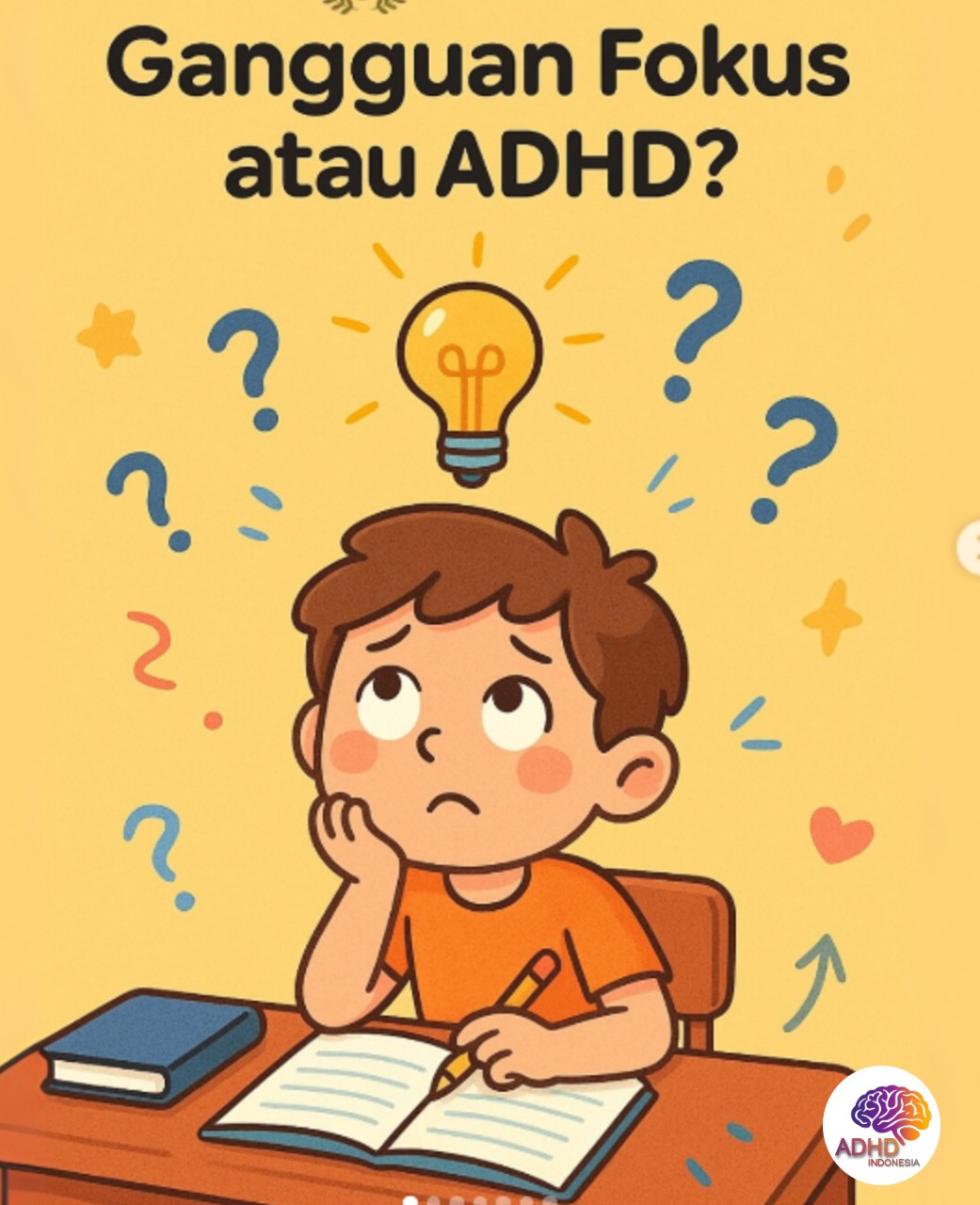 ADHD dan Kesulitan Fokus Anak: Edukasi untuk Keluarga di Kabupaten Paser