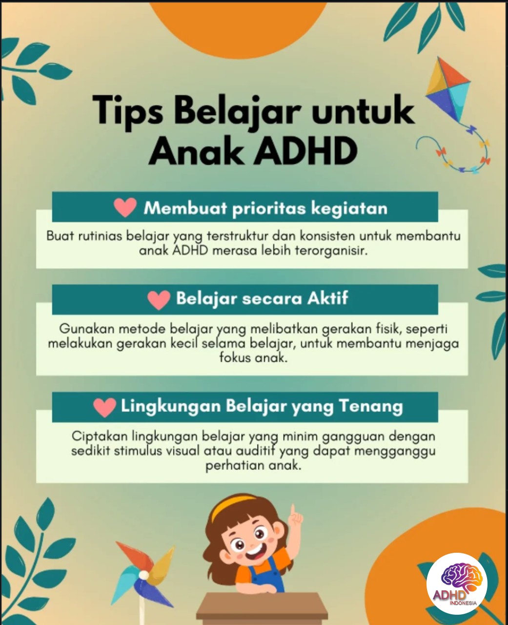 Strategi Belajar yang Cocok untuk Anak ADHD di Kabupaten Paser